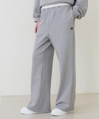BIBYSEOB Semi-Wide Sweatpants Gray [T61]