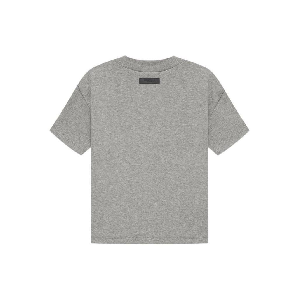Fear of God Essentials Dark Oatmeal 1977 Series Round Neck Digital Short Sleeve SS22 Drop Shoulder T-Shirt Women T-Shirt FOG-SS22-864