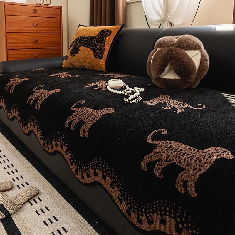 

Универсальная подушка для дивана Chenier на четыре сезона Новое полотенце-чехол Прямой Нескользящий Кожаный чехол для дивана Подушка 70*70cm