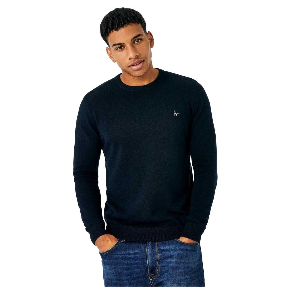 Jack Wills Mens Seabourne Logo Crew Neck Jumper