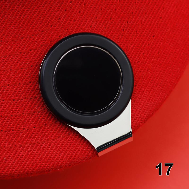 Golf Cap Clips Hat Clip Alloy Gift Jewelry Badges Trendy Golf Accessories Caps Clips Marker Gifts For Boys