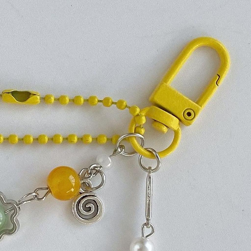 Lovely Taiyaki Phone Strap Retro Japanese Y2K Style Multi Use Keychain Pendant Lightweight Gift For Friends Lovers