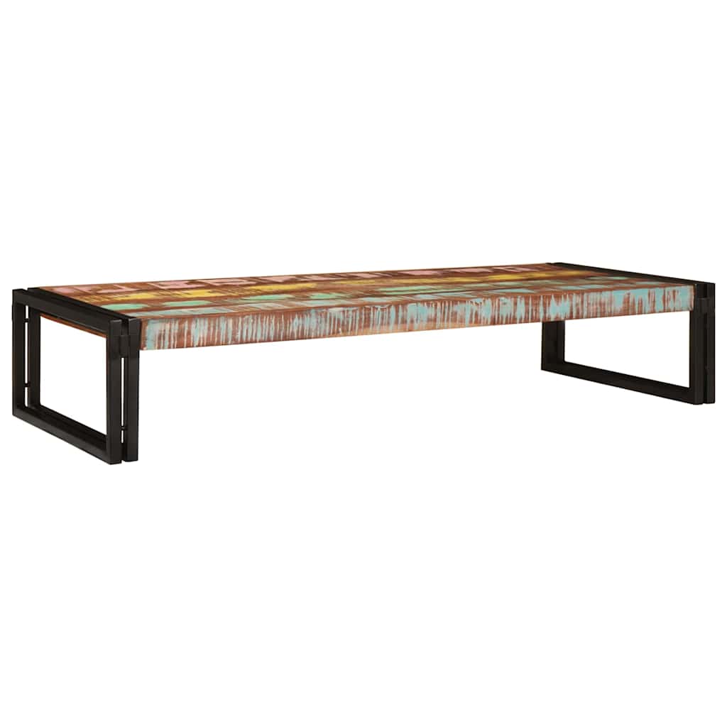 Bathroom Shelf for Multicolor 120 x 50 x 23 cm Solid Reclaimed Wood