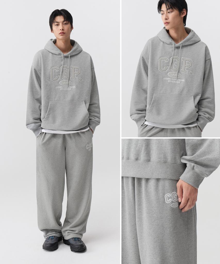 Cgp Arch Logo Hoodie_Gray