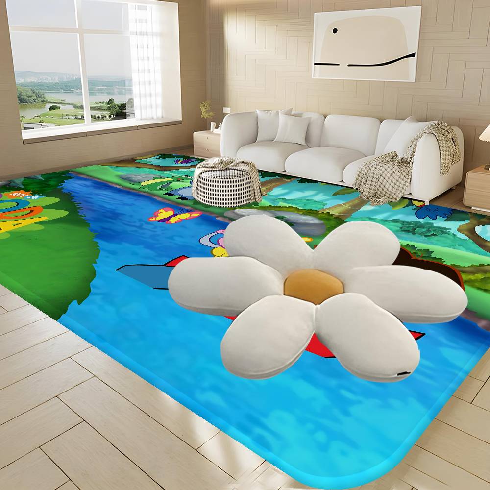Funny D-Dora Classic Anime Floor Mat Nordic Style Home Doormat Bathroom-Toilet Mats Bedroom Hotel Decor Mat