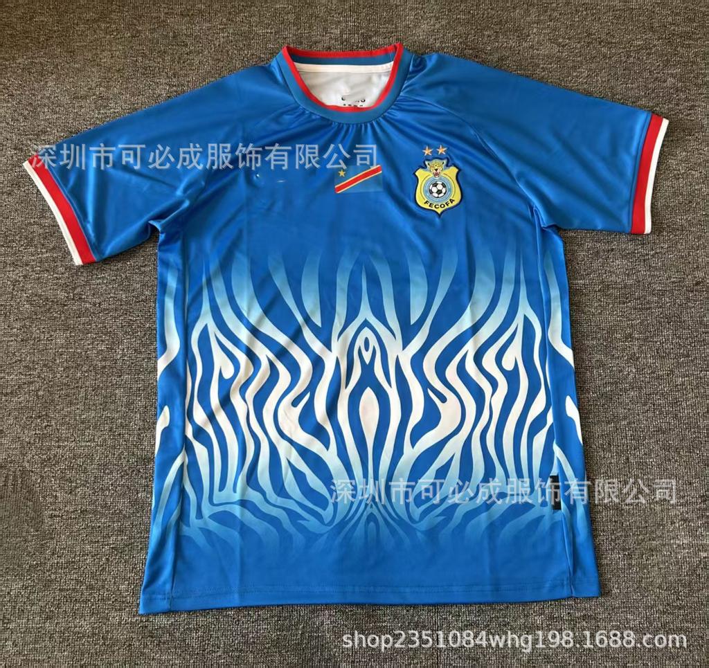 Cross-border wholesale 2026 World Cup football jersey, national team, Democratic Republic of Congo, unpopular, fan version short-sleeved jersey