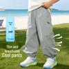 Beibeiyi Boys' Lightweight Mosquito Repellent Jogger Pants
