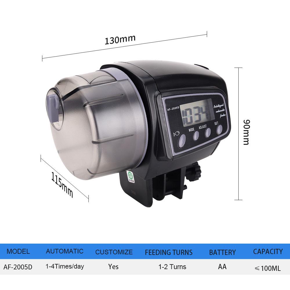 Nisso Automatic Fish Feeder for Goldfish and Aquariums AF2009D/2005D/2003