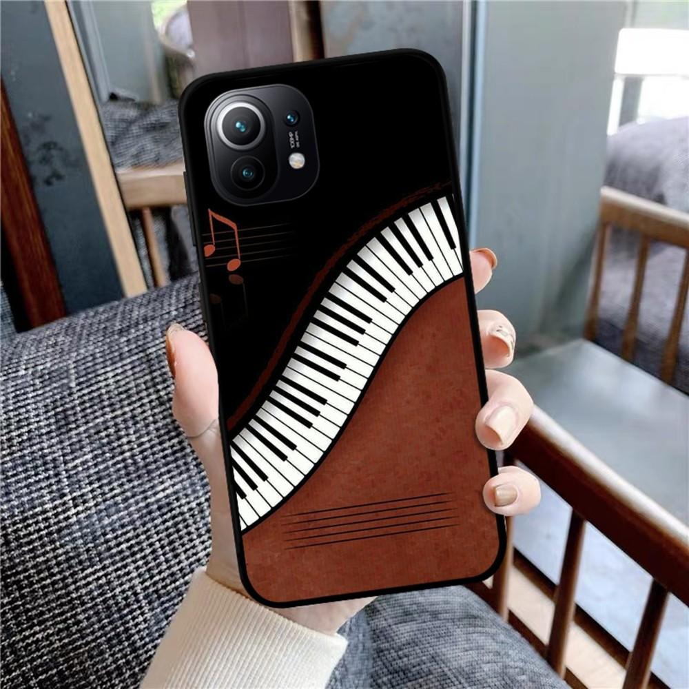 Piano Keys Musical Phone Case For Samsung S 20 21 22 23 Plus Ultra For Redmi Note 8 9 10 11 For Huawei Y 5 6 9