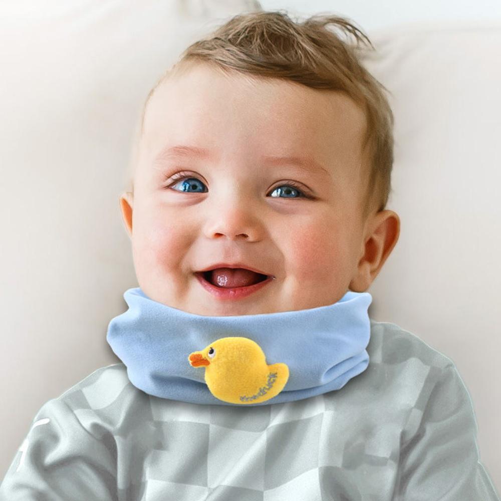 

Windproof Baby Bib Soft Baby Shawls Cute Children s Scarf for Boys and Girls 09