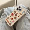 Lovely Dessert Food Pattern Clear Phone Case For iPhone 17 Air 16 Pro Max 15 14 Plus 13 12 11 Pro Shockproof Silicone Back Cover