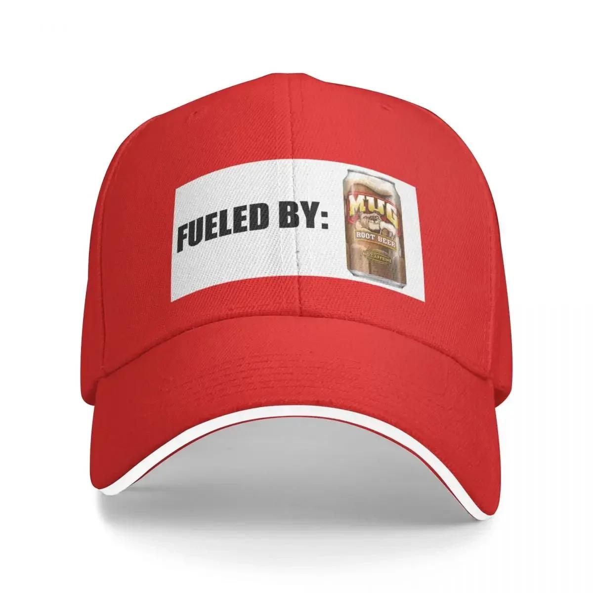 Fueled By MUG root beer Baseball Cap dad hat Horse Hat Unisex Womens