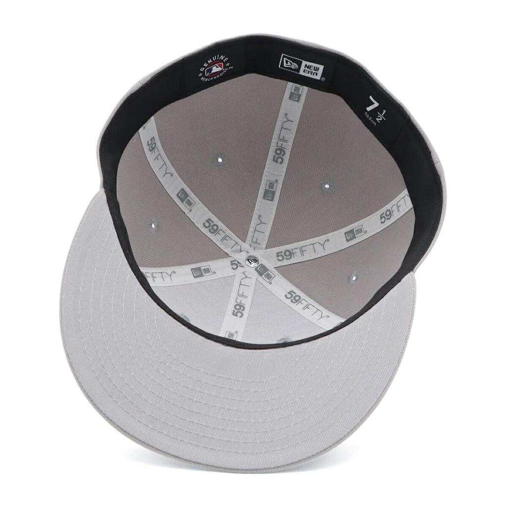 Boné MLB Low Profile LA Tamanho 7 LP5950 LOSDOD GRY WHI 25J [New Era], Cinza, 3/4,