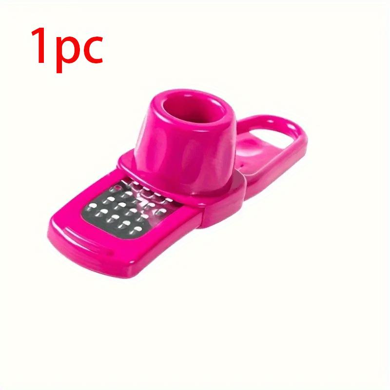 

1pc KitchenCraft Manual Garlic Press and Grinder | Durable Plastic, Easy-to-Use, Multi-Function,Portable Garlic Mincer & Crusher