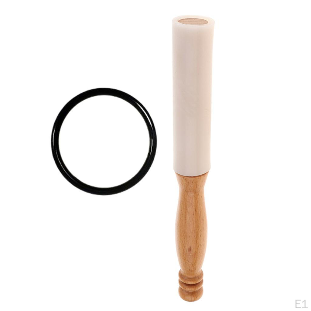 10 Inch Bowl Rubber Mallet For Quartz Meditation Parts