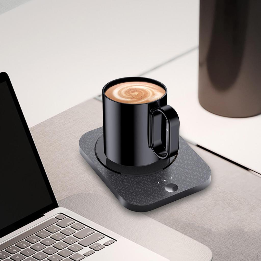 Warmer And Mug Set with Adjustable Temperature Control