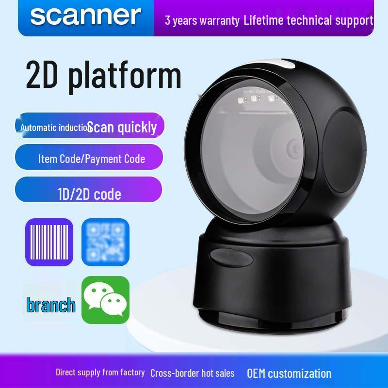 QR Code & Product Barcode Scanning Platform for Supermarkets and Cashier Payments