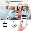 Graffiti Zigbee Receiver & Self-Powered Wifi Switch Panel, Mijia App Compatible Smart Switch