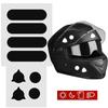 Reflective Motorcycle Helmet Stickers Car Decorative Stickers Bicycle Motorcycle Car Decals for Motorcycle Helmets Bike Scooters