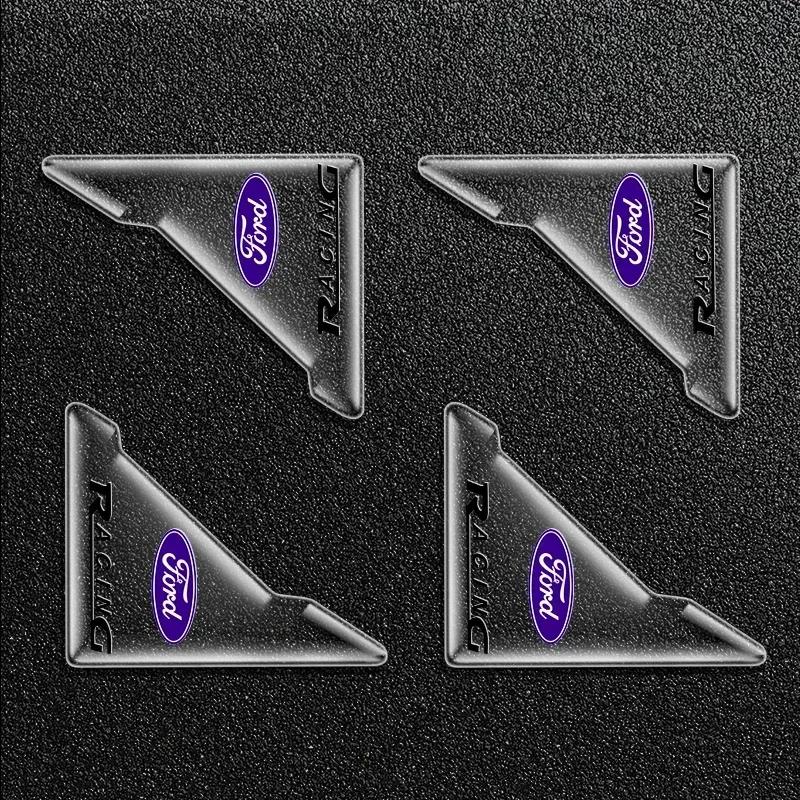 

Car Sticker 2026 For Ford 4pc Car Door Edge Door Handle Door Corner Protection Film Sticker For Ford Mustang Kuga Fiesta Mondeo
