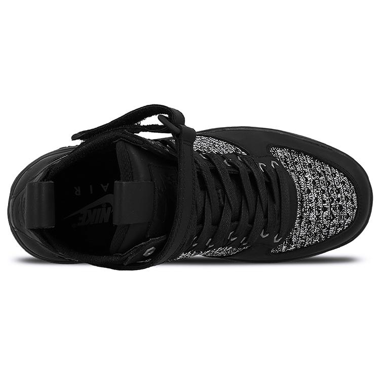 Nové dámské boty Nike Lunar Force 1 Flyknit Workboot 'Oreo' 860558-001