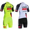 Nové 2026 Tým Fly Cyklistický dres UAE Kolo Tričko Šortky Set Muži Ženy Oblečení na kolo Rychleschnoucí Cyklistický dres Oblečení