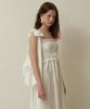 MURMURE Fescara Frill Strap Long Dress_Fescara Dress