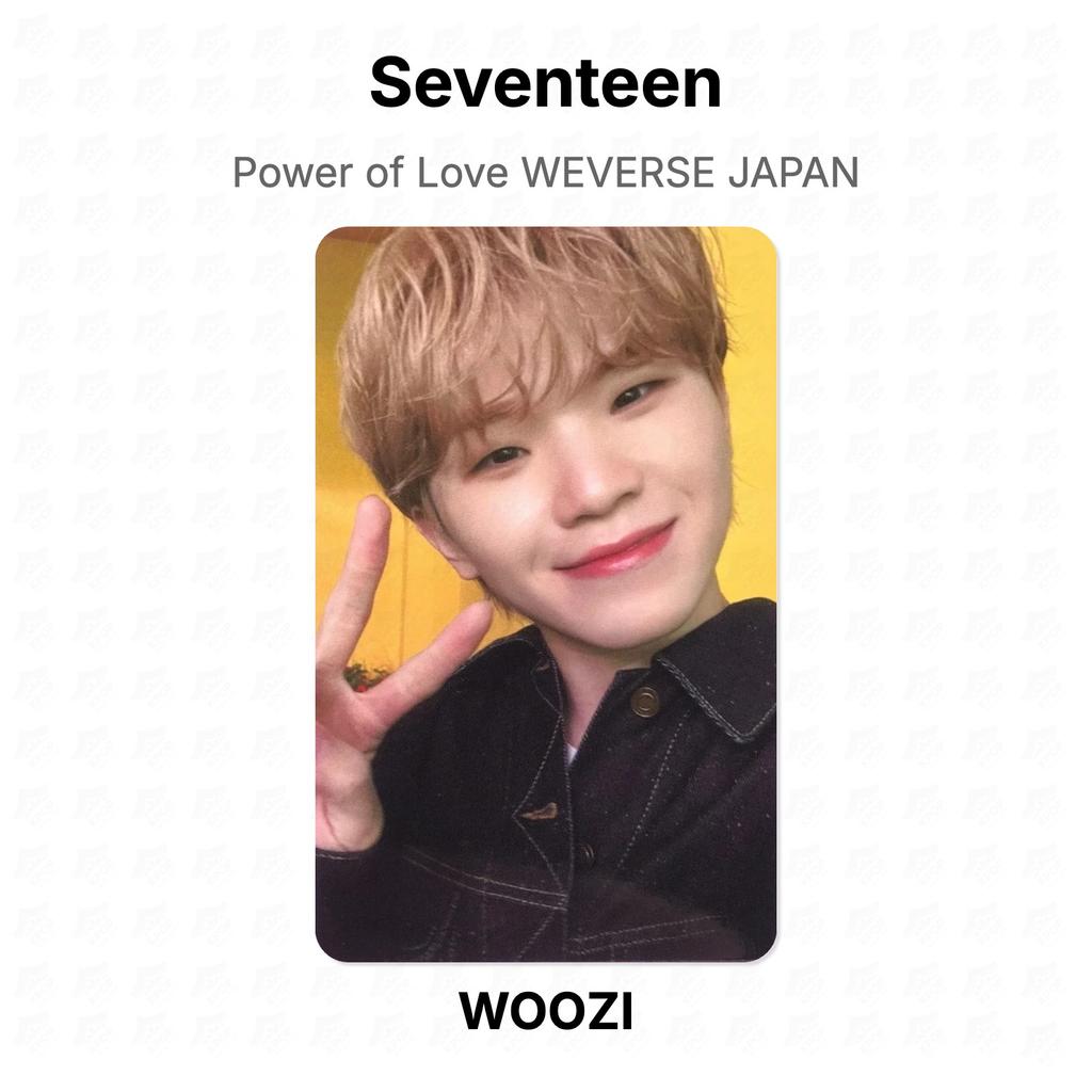 Seventeen Power of Love WEVERSE JAPAN Official Photocard