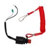 Marine Outboard Engine Stop Switch Waterproof Light ABS Engine Emergency Flameout Switch for T4 6E0‑82575‑00