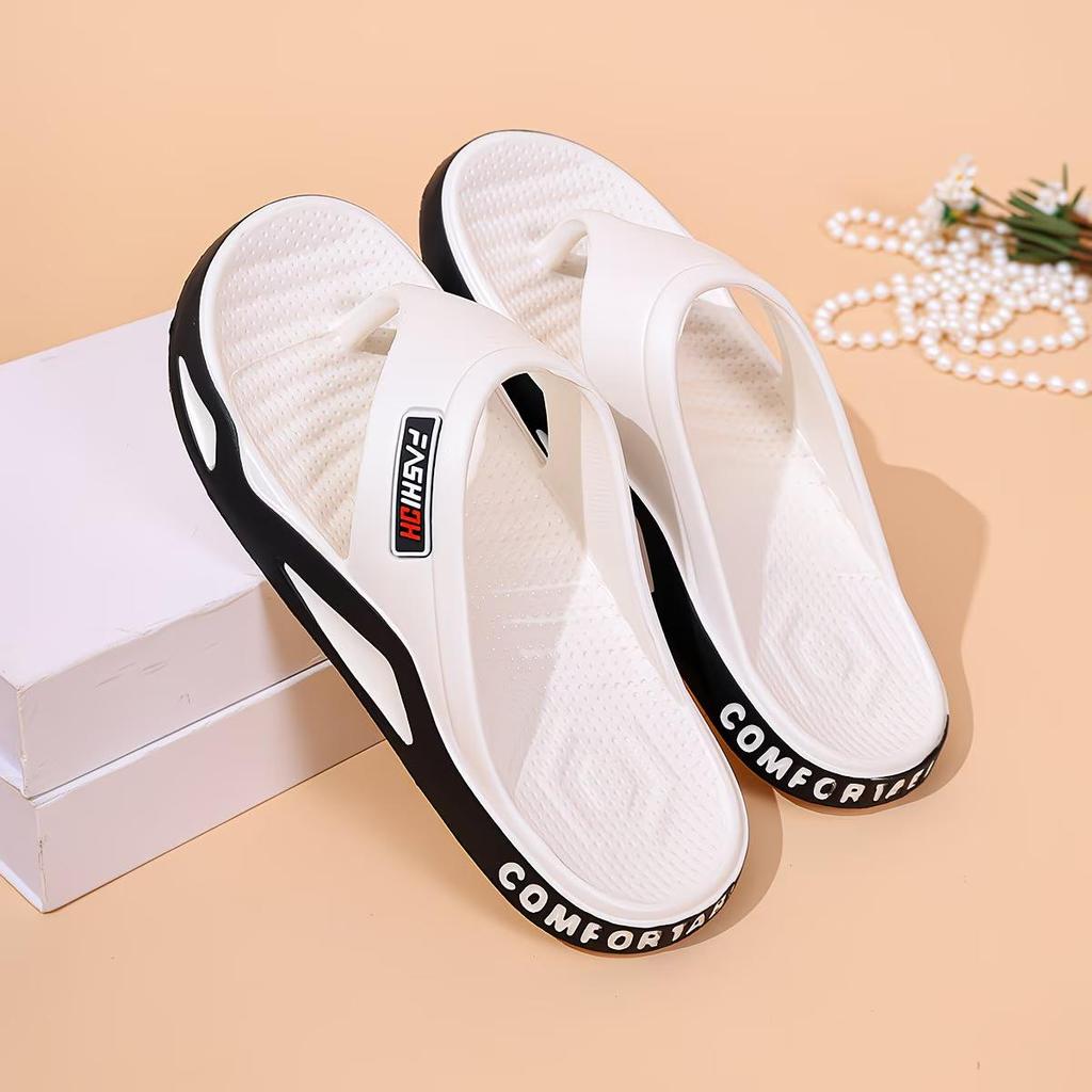 Elegante Dames Teenslippers | Eenvoudig Ontwerp, Unisex, Perfect voor Dagelijks Woon-Werkverkeer of Strandtrips, Alle Seizoenen, EVA Materiaal, Damesschoenen