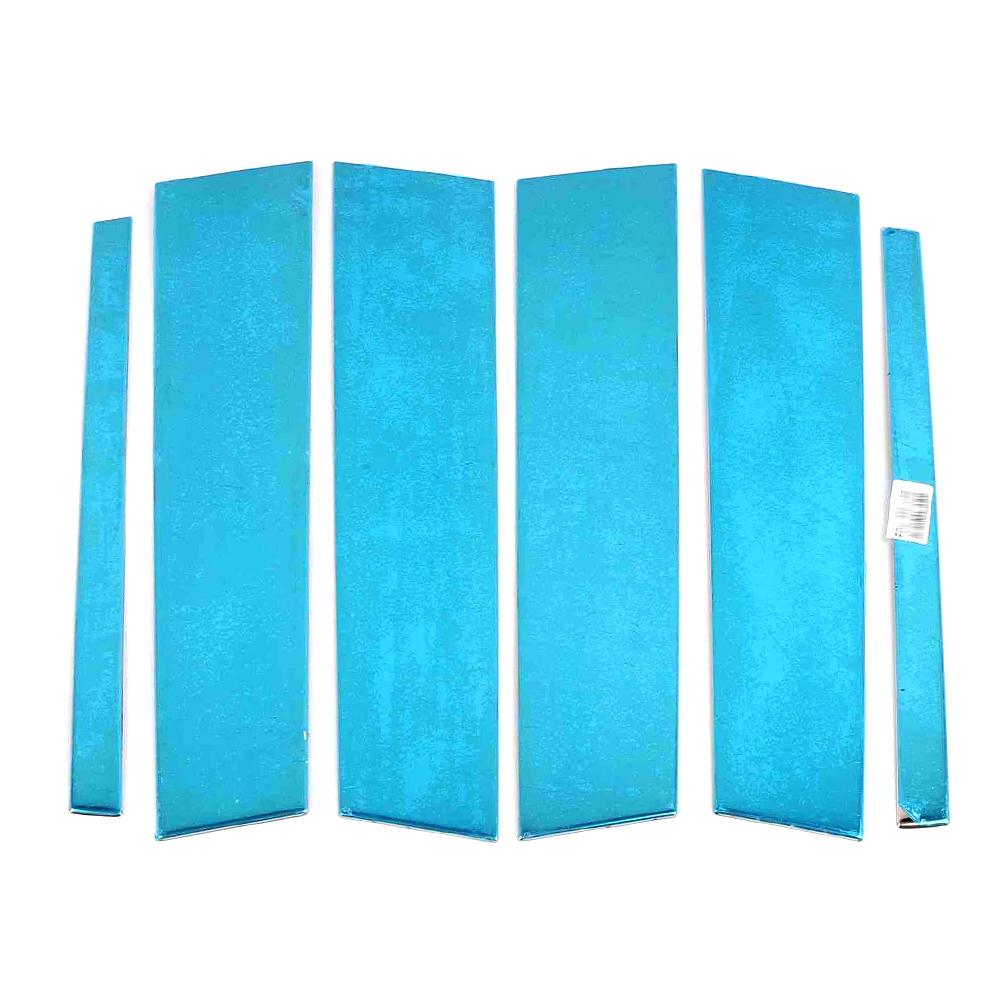 For Mercedes Benz M Class ML ML63 ML350 W166 2012 2015 Car Exterior Part Modify Window B C Pillar Sequin Decorate Trim Sticker