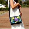 Yunnan Ethnic Embroidered One-Shoulder Crossbody Bag with Three Zippers - Large Size for Ladies