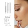 Practical Piercing Tool Set Stainless Steel Texture Suitable for Body Jewelry Insertion from 14G to 20G Safe Applicator
