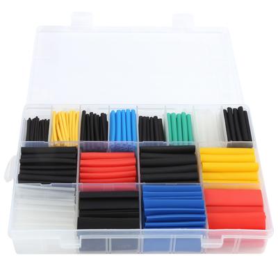 580 piezas de tubos termorretráctiles de colores, fundas de aislamiento de nailon para cables retráctiles con 2:1 contracción