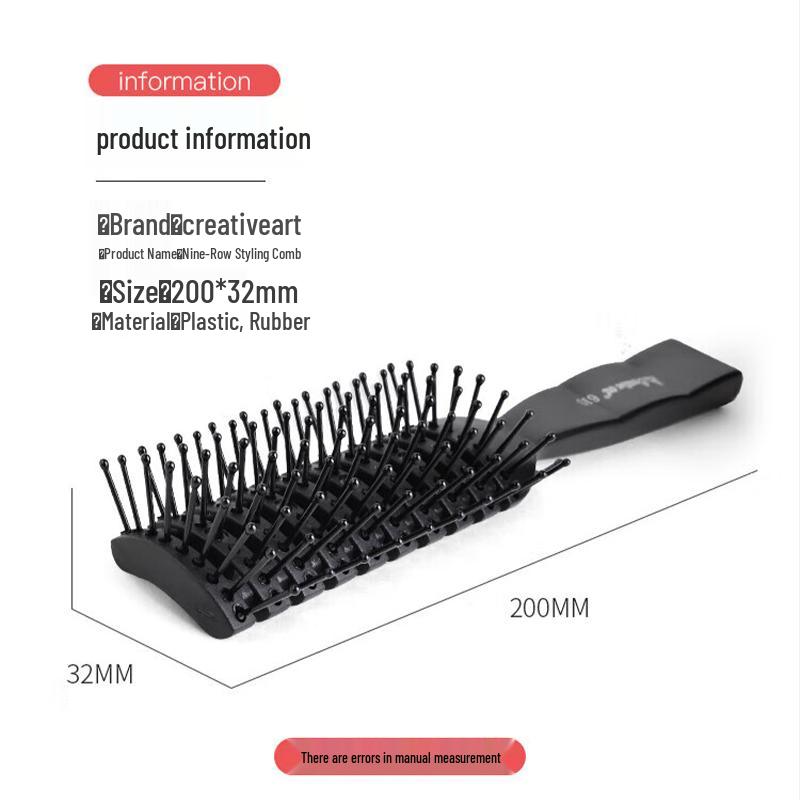Vent Hair Styling Comb for Volume and Curls