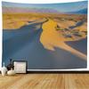 Dune Sunrise Tapestry Sahara Desert Dunes Tapestry Nature Outdoor Scenery Tapestry Wall Hanging Decor for Bedroom Living Room