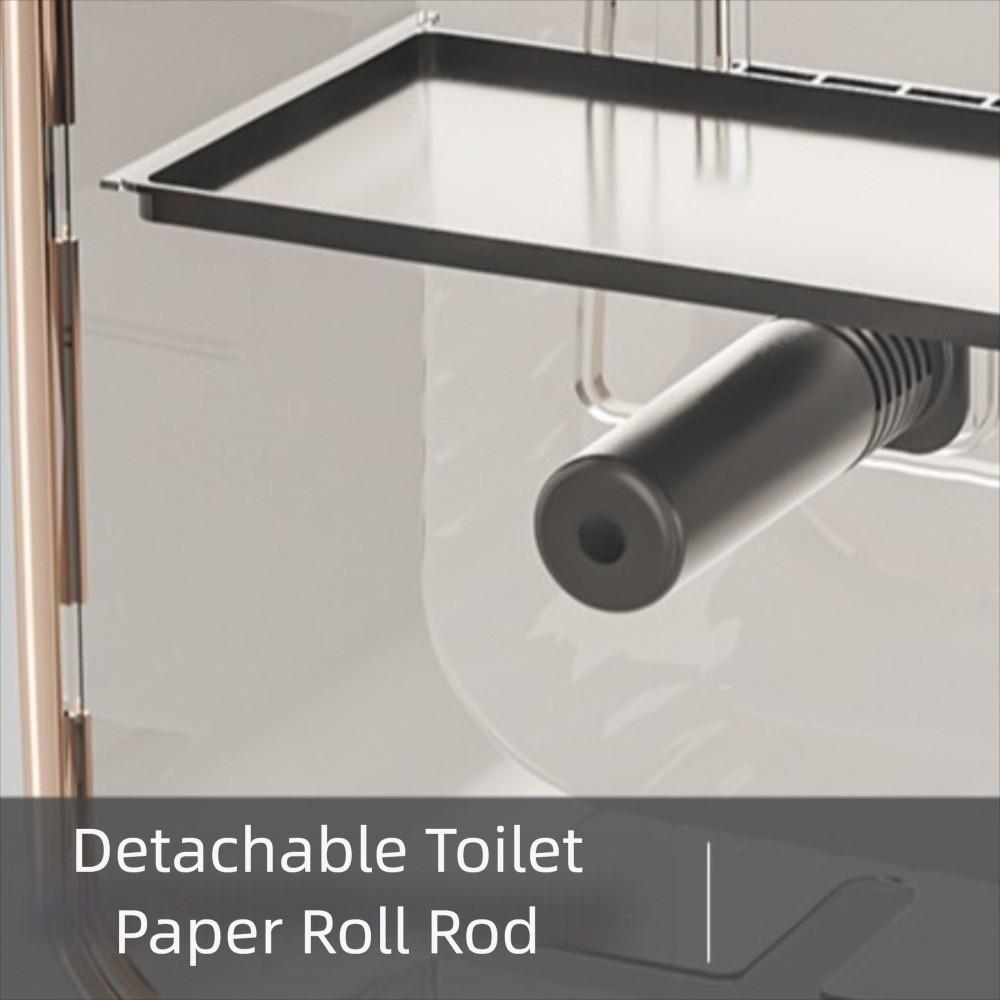 Magnetic 3 in1 Toilet Tissue Box Waterproof Toilet Paper Roll Holder  Kitchen