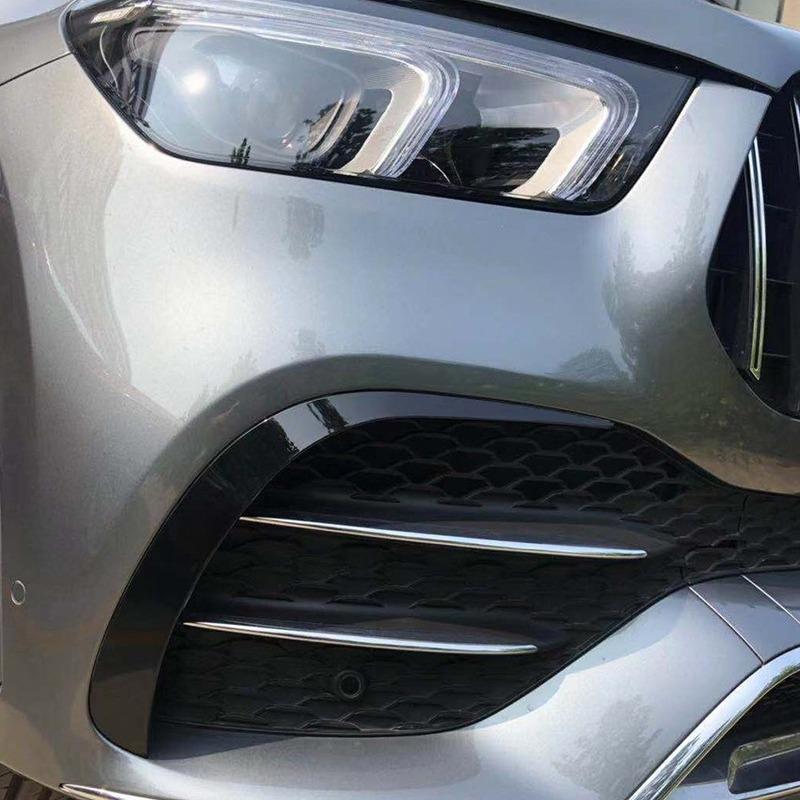 For Mercedes Benz GLE Class W167 V167 GLE350  400 450 - Car Accessories Front Bumper Fender Lip Trim Cover  Accessories