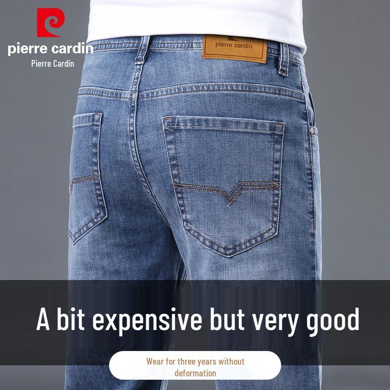 

Pierre Cardin Men s Straight Slim Stretch Jeans 30