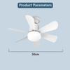 Ceiling Fan with Light and Remote Modern Ceiling Fan with Lights Remote Control for Kitchen Bedroom Basement Dining Living Room