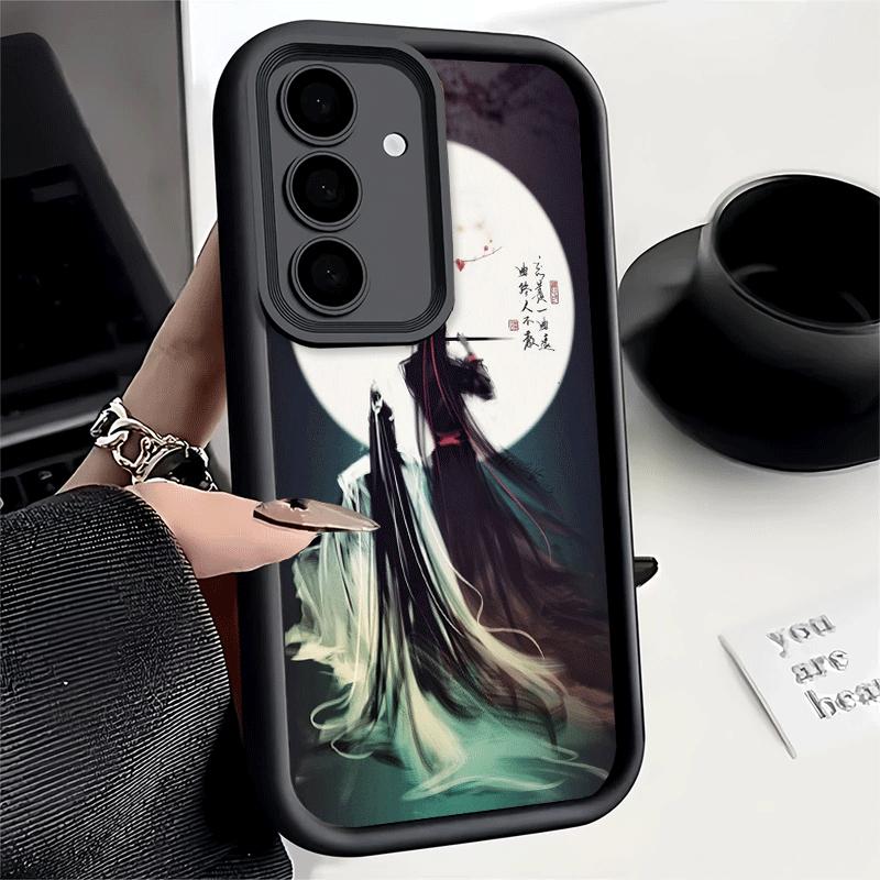 Phone Case for Samsung Galaxy A17 A16 A15 A14 A13 Mo Dao Zu Shi Anime A56 A36 A26 A55 A35 A25 A54 A34 A24 A53 A33 A23 A07 A06