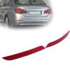 Car Red Rear Bumper Reflective Strip Sticker Cover Decoration For BMW 5 Series F10 F18 Sedan 2010-2013 Pre-facelift Accessories