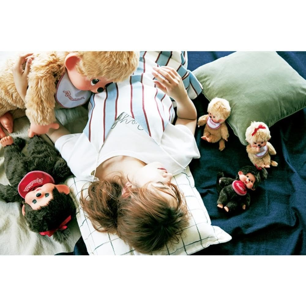Sekiguchi Monchhichi Premium Standard Small Brown Girl 251094 x W13 x H21.5 D7.5cm