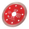 Rote Diamantsägeblatt zum Schneiden von Beton Granit Marmor Fliesen Stein 105mm