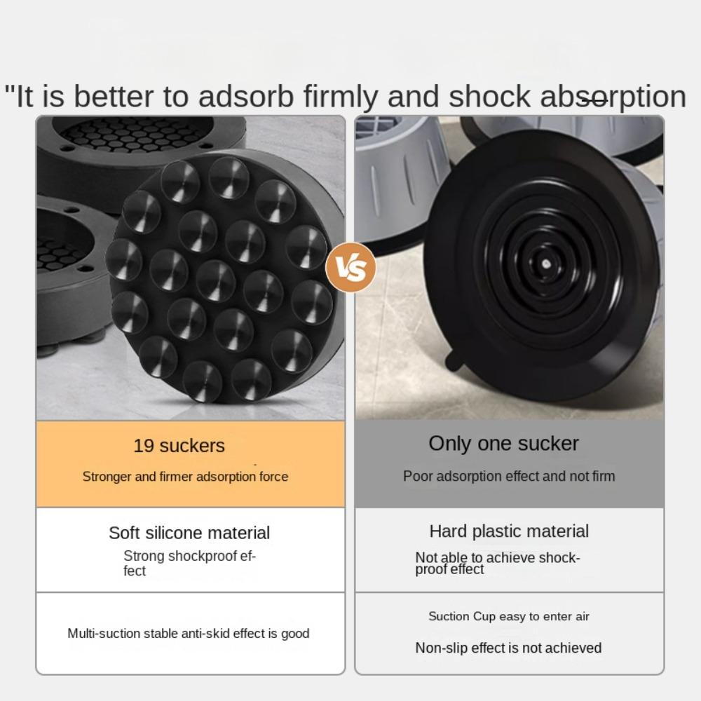 Univerzální podložky pod nohy pračky Podložka pod nohy nábytku Nohy nábytku Antivibrační podložka