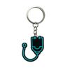 Cute Medical Themed Silicone Keychains With Blank Label Tags Lovely Cartoon Designs For Nurses Doctors Gifts Daily Use