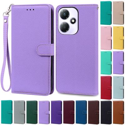 Funda Hot 30 Play Para Infinix Hot 30 Play Funda Billetera Cuero Tapa Abatible Para Infinix Hot 30 Play Funda X6835B X6835 Para Teléfono