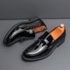 Men's Casual Leather Shoes Men Driving Loafers slip on Light Moccasins Men Trendy Tassels Party Wedding Flats footwear