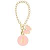 Butterfly Heart Cup & Plate Pendant with English Letter Charms