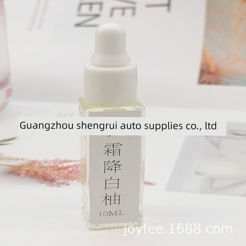 Guānxià Same Style Essential Oil 10ml Refill Liquid for Diffuser Stones, Crystal Stones, Flameless Aromatherapy, Plant Oil Soluble Frost White Pomelo Muscat